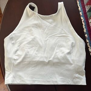 Lululemon Align High Neck Tank size 10 in bone